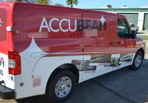Accubeam Delivery/Pickup Van
