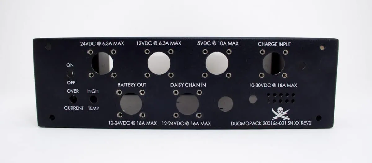Laser Engraving on Anodized Aluminum Housing