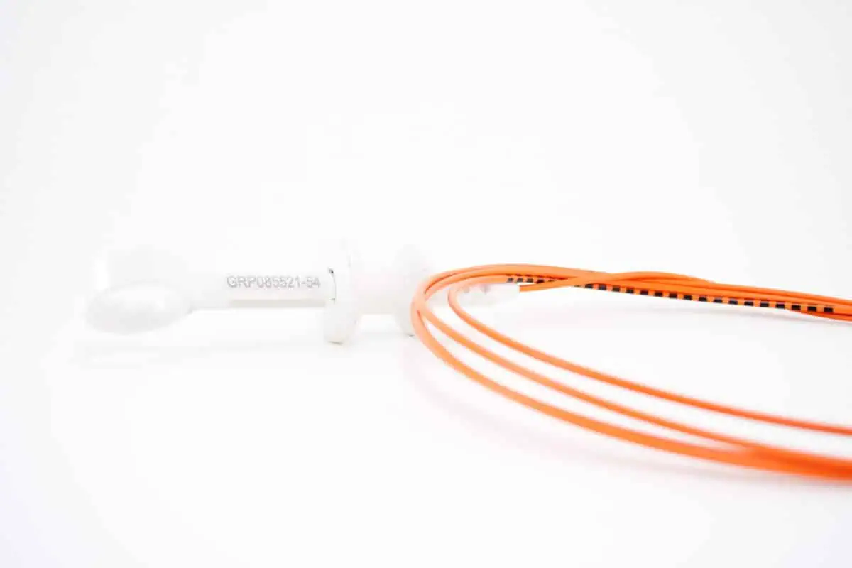 Laser Marking White Plastic Surgical Instrument with Part Number