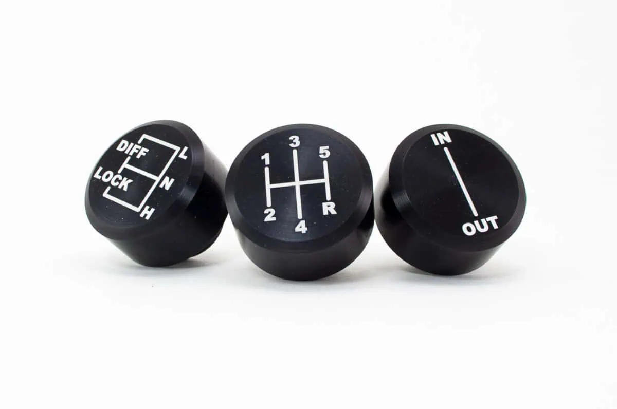 Laser Engraving of an Anodized Shift Knob