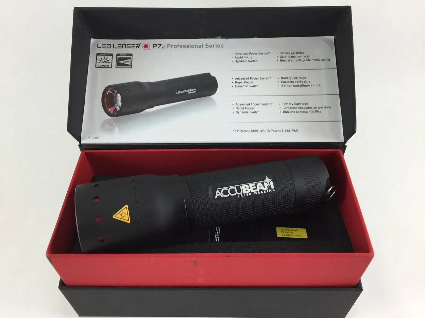 LED Lenser Flashlight by Accubeam Laser