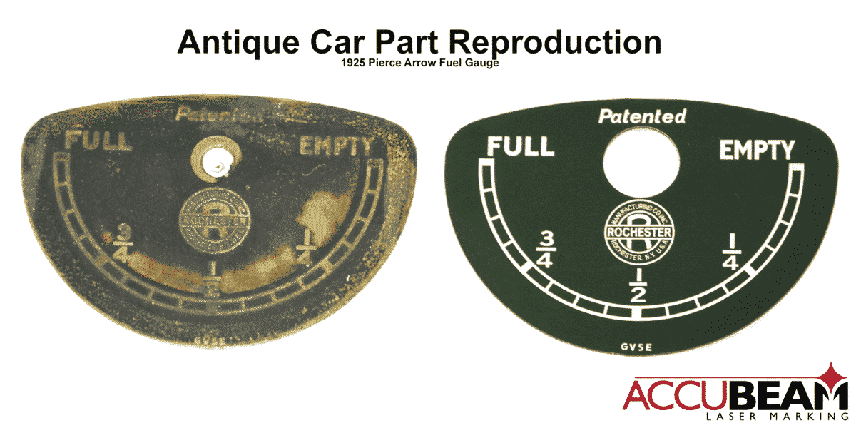 Antique Fuel Gauge Reproduction