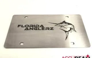 Laser Cut stainless steel plate